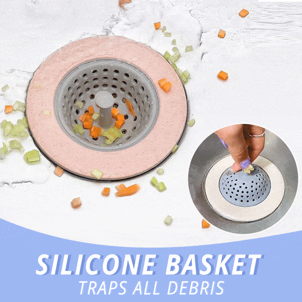 LAST DAY - 49% OFF⏰Silicone Anti-Clog Flexible Sink Strainer