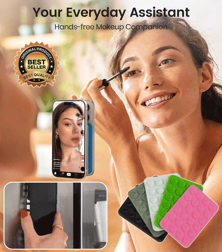 silicone phone suction cup stickers