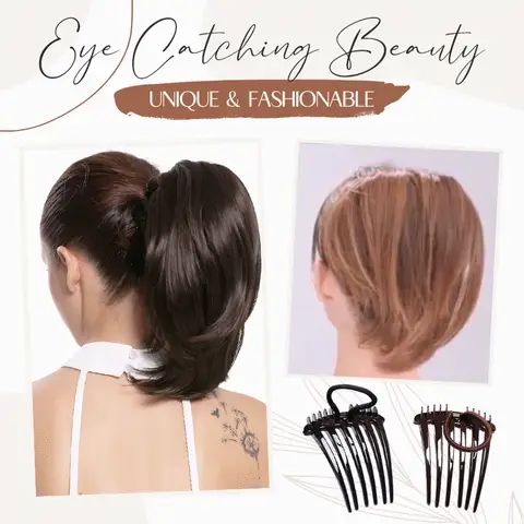 Fluffy HairPonytail Comb