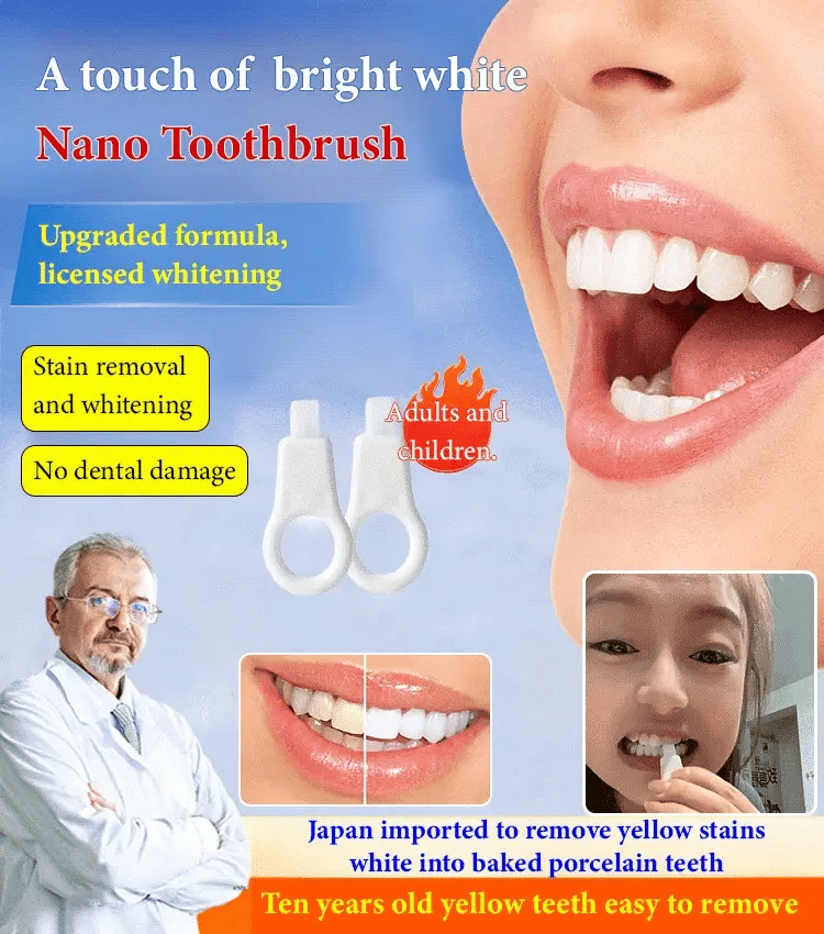 Nano Cleaning Tooth Stain Remover