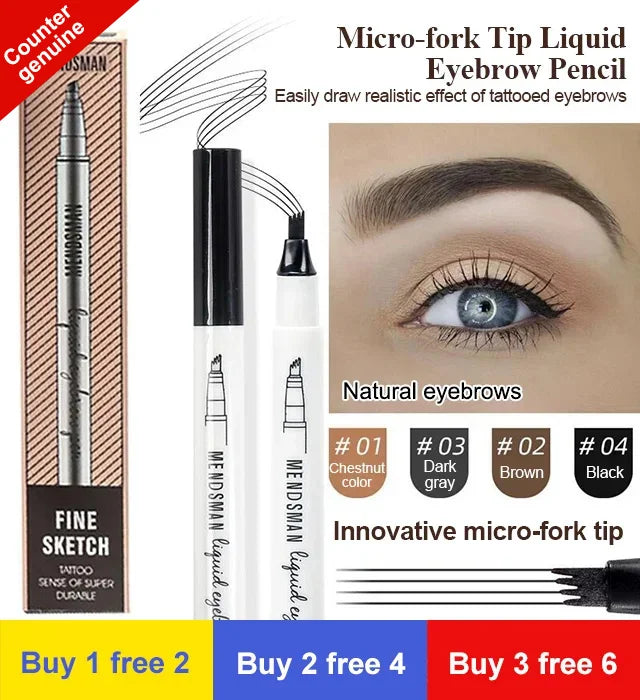 🔥New Year Promotion ✨Micro-fork Tip Waterproof Eyebrow Pencil