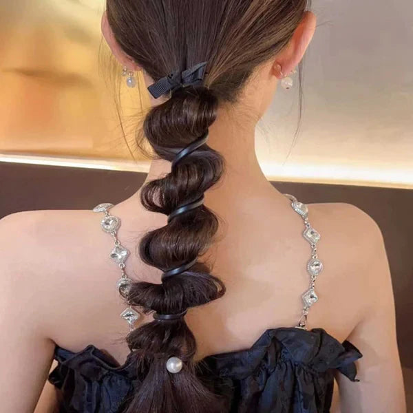 Braided Wire Hairbands with Bow