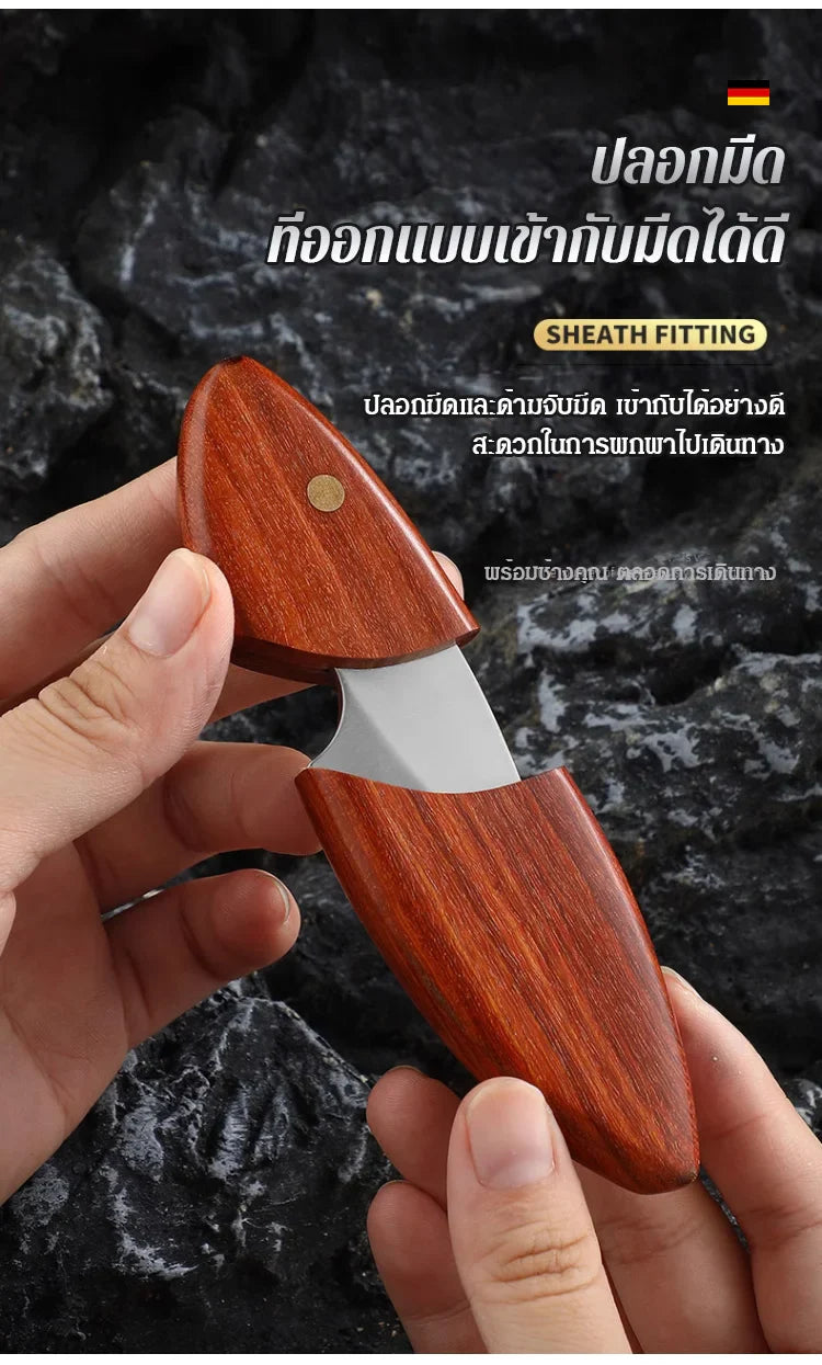 Dolphin-shaped portable knife