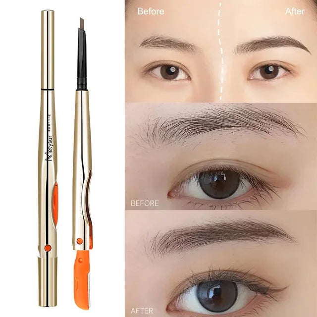 3-in-1 multi-functional eyebrow pencil