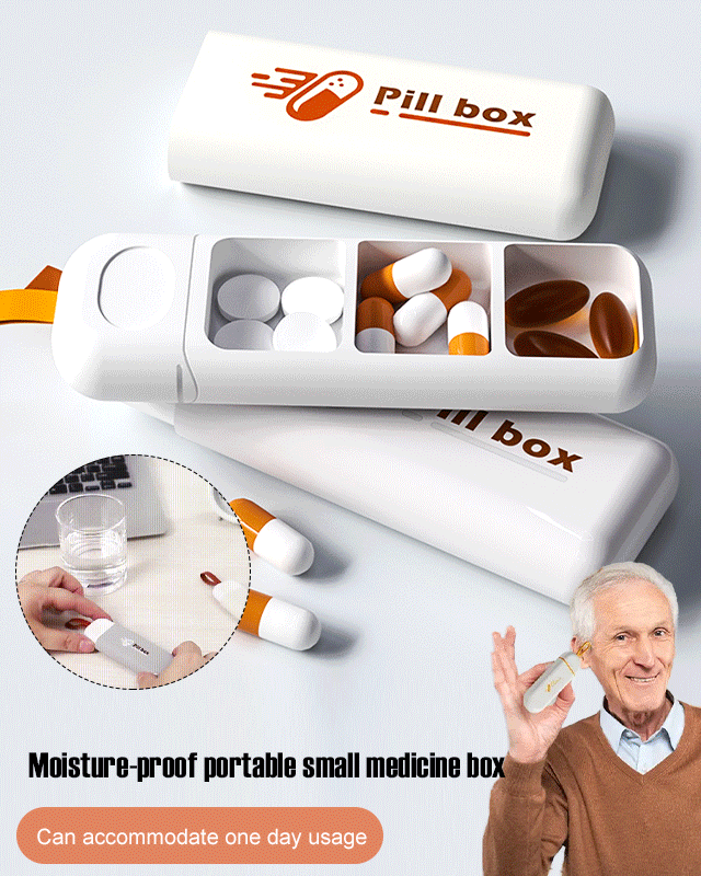 【Moisture-Proof】New Portable Mini Medicine Box