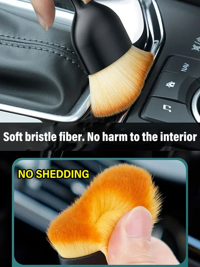 ⚡High-grade car interior cleaning and dusting brush⚡