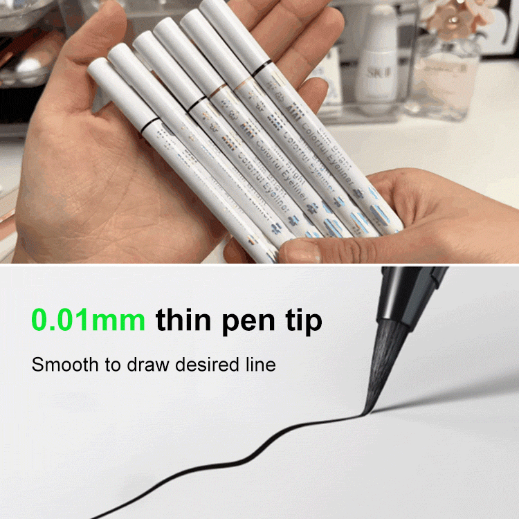 Smooth smudgeproof & waterproof eyeliner