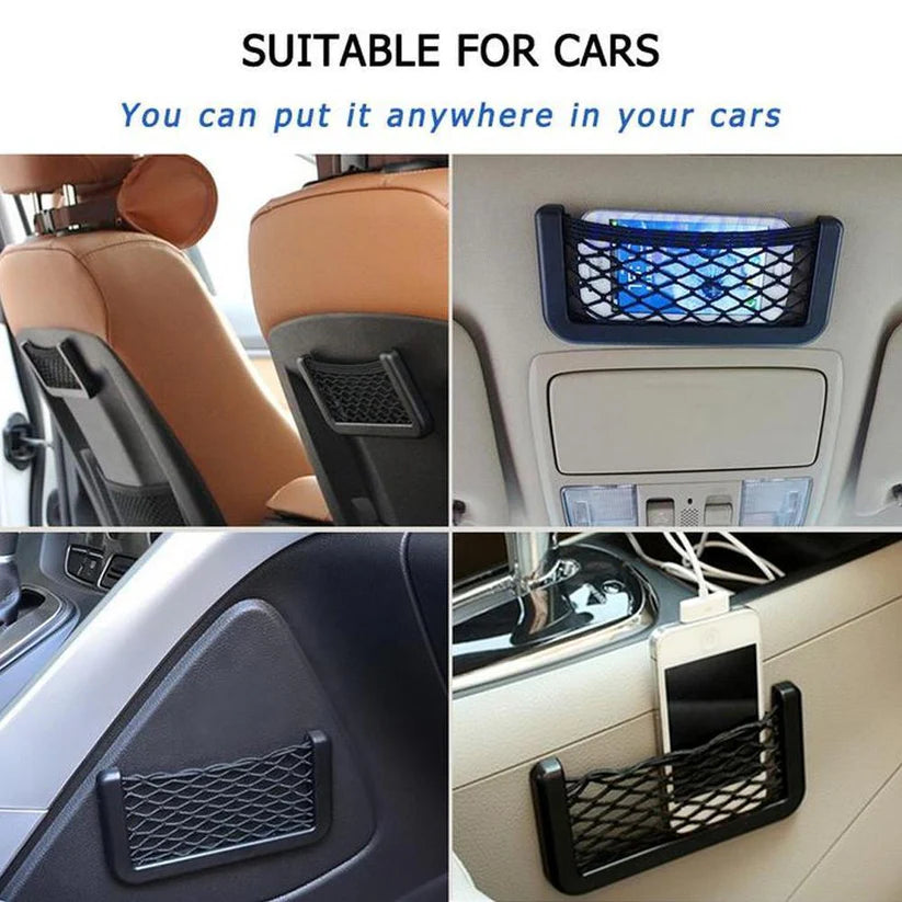 🔥Car String Bag Pocket Storage Organizer