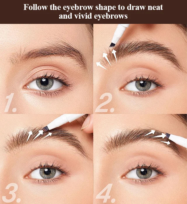 🔥New Year Promotion ✨Micro-fork Tip Waterproof Eyebrow Pencil