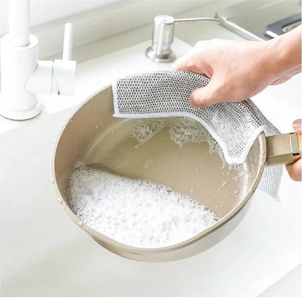 🔥Last Day Promotion 49% OFF - Double Stainless Steel Scrubber