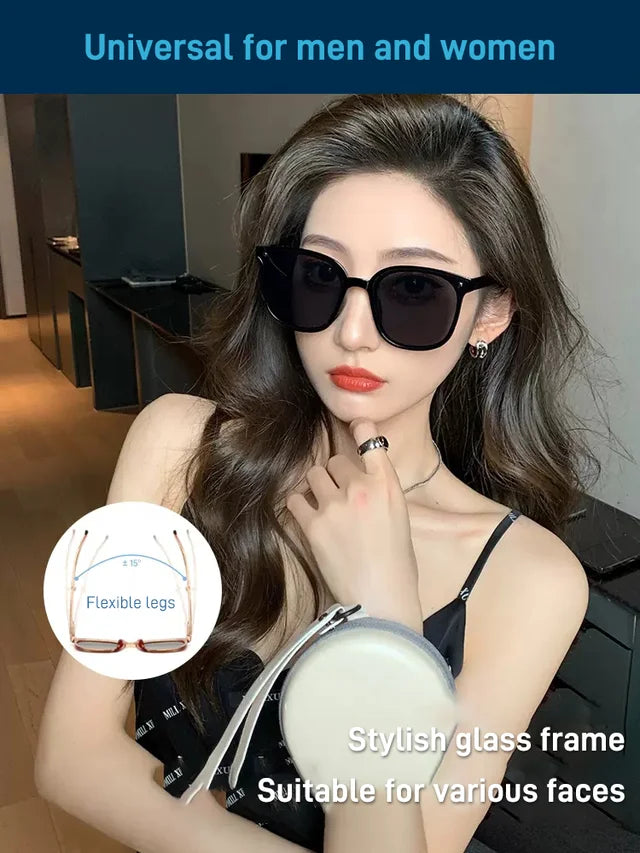 Sunscreen folding sunglasses