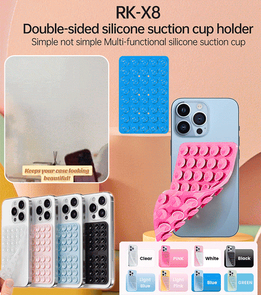 silicone phone suction cup stickers