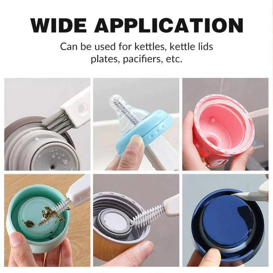 š„Price Reduce Promotion!3 in 1 Bottle Cap Detail Brush