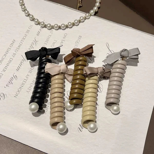 Braided Wire Hairbands with Bow