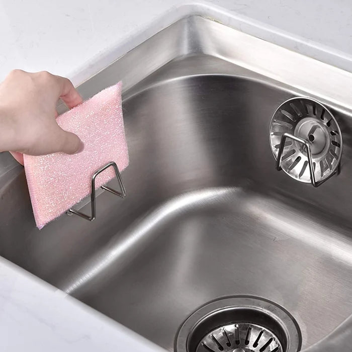 Stainless Steel Sponge Holder Sink Organizer