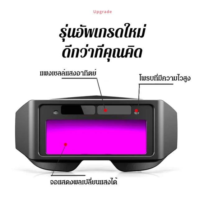 Auto-darkening welding glasses🌟