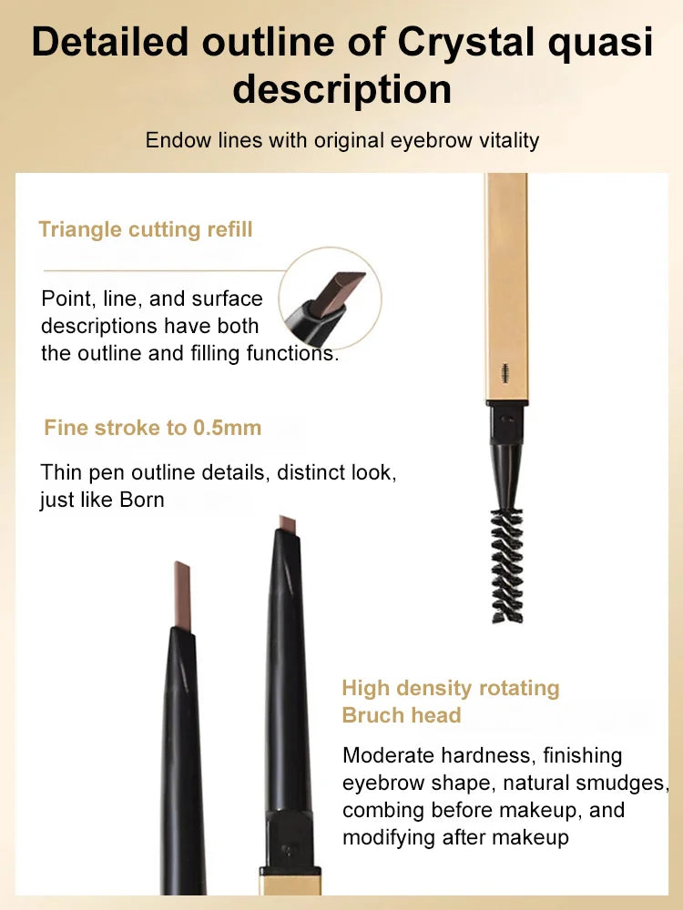 Waterproof sweatproof long lasting eyebrow