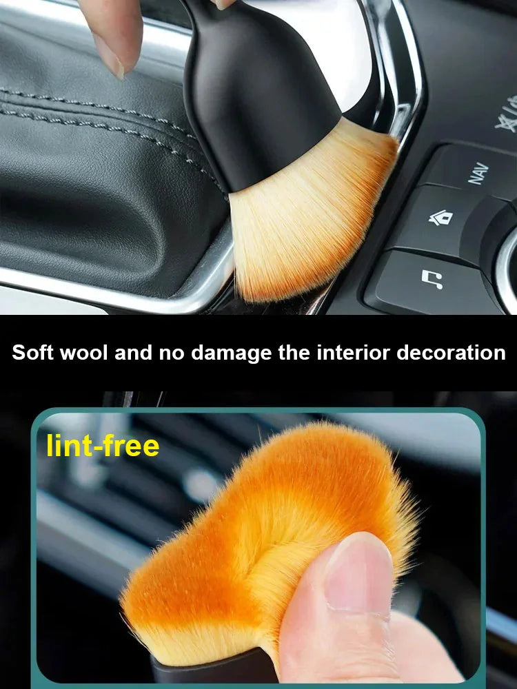 ✨Car interior cleaning brush
