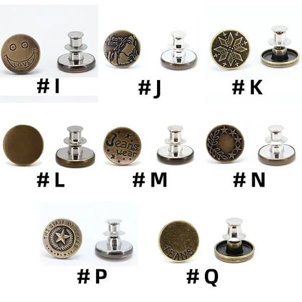 Perfect Fit Your Size Adjustable Waist Buckle(6PCS)