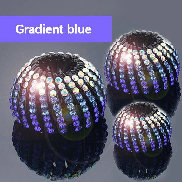 Rhinestone Bird's Nest Hairpin