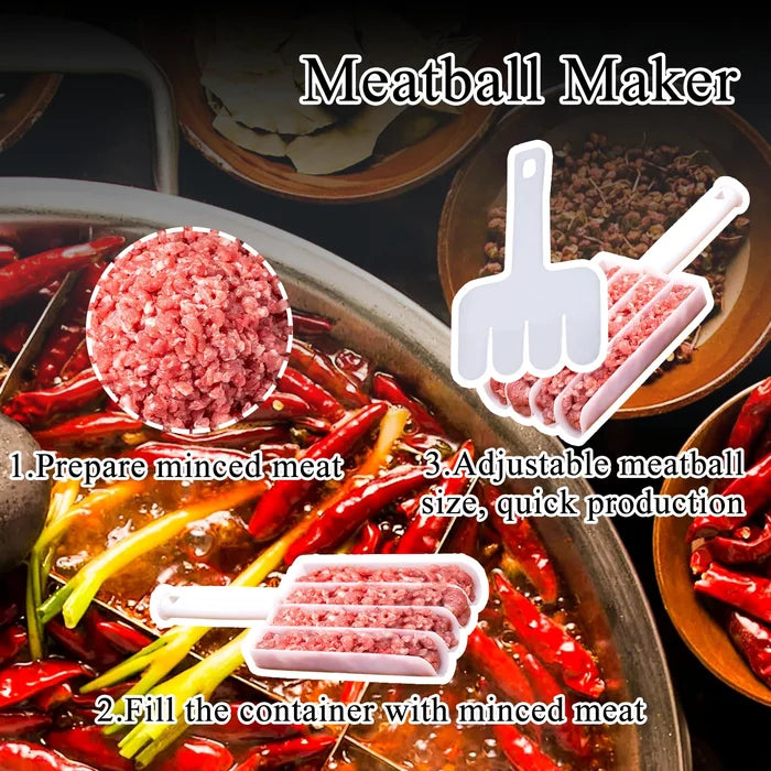 🏡Creative Kitchen Triple Meatball Maker✨