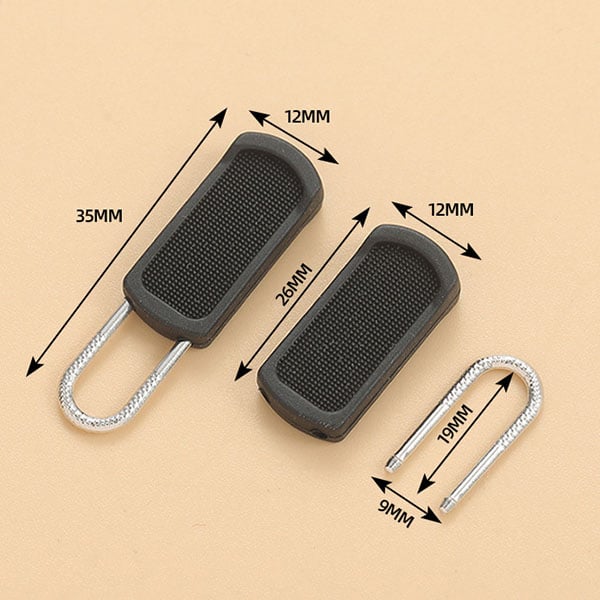 Rubber Detachable Zip Head