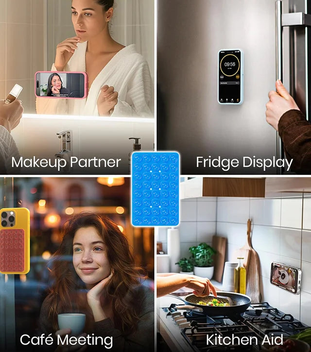 silicone phone suction cup stickers