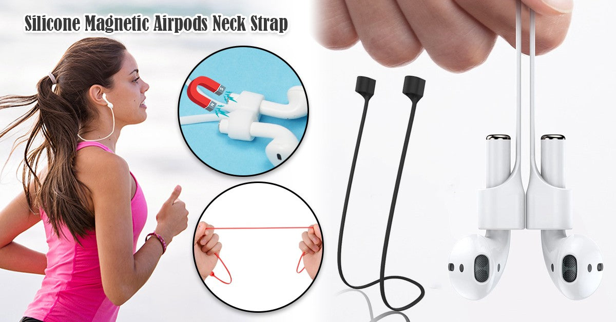 Silicone Magnetic Airpods Neck Strap 🎁Buy 1 Get 1 Free