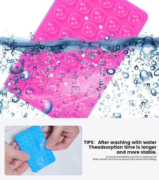 silicone phone suction cup stickers