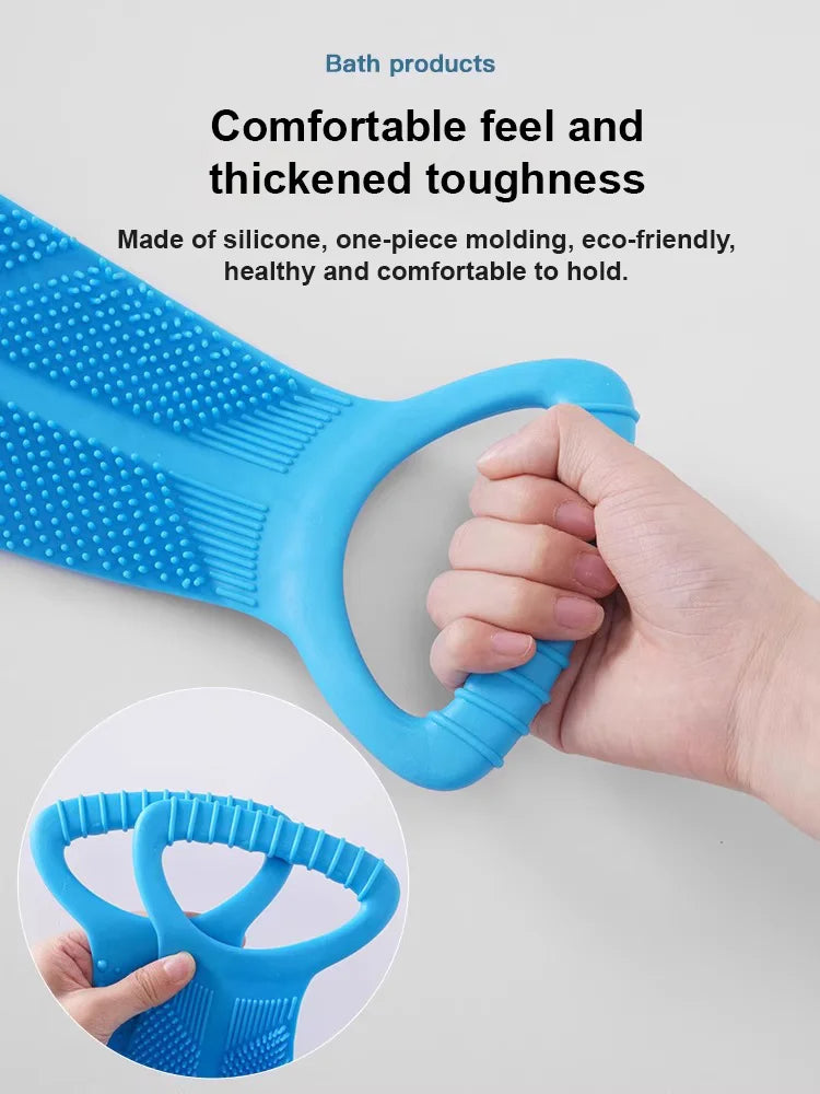 🔥Silicone bath artifact double-sided strong silicone bath towel🔥