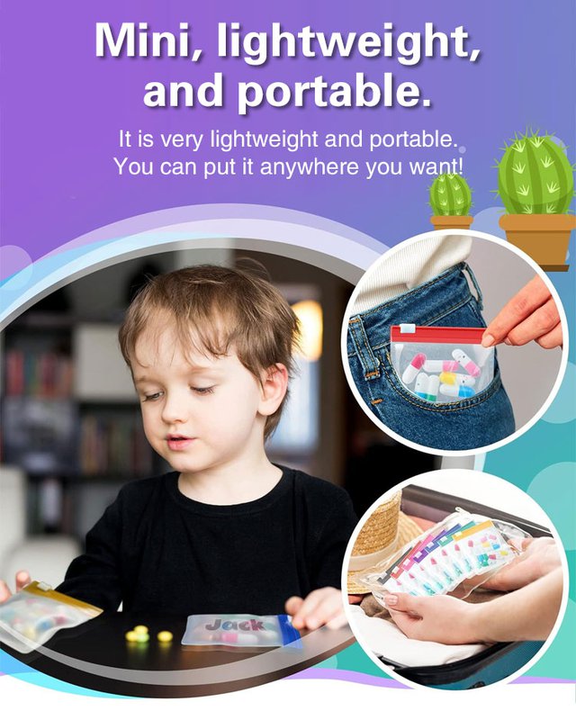 Mini food grade ziplock bag