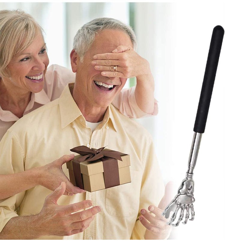 Stainless steel telescopic tickler