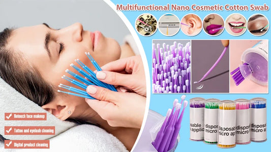 Multifunctional nano cosmetic cotton swab
