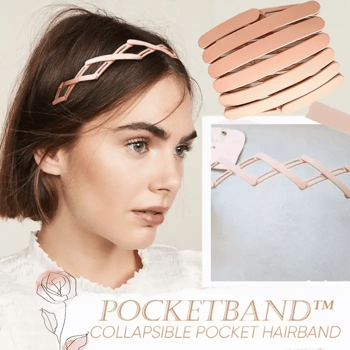 Collapsible Pocket Hairbandđ