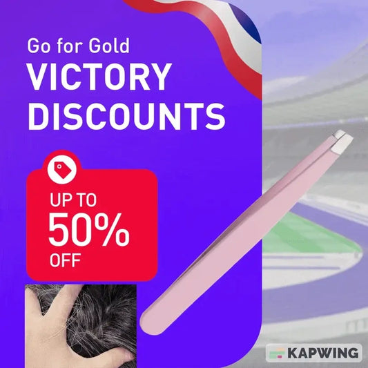 Multipurpose Stainless Steel Eyebrow Tweezers