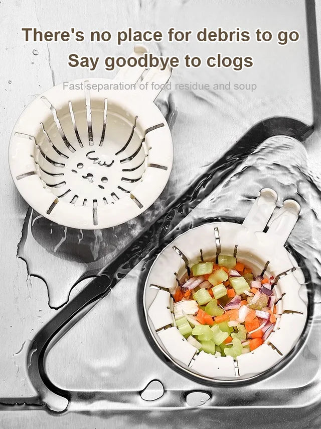 Liftable Rabbit Ear Sink Filter Basket