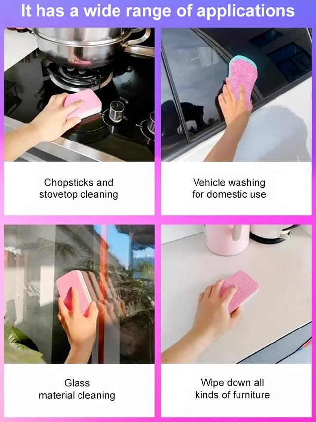 Layered Super Durable Fiber Rainbow Dish Cloth