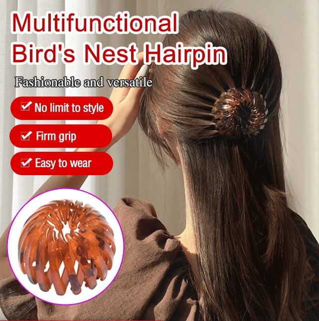 Multifunctional Bird‘s Nest Hairpin