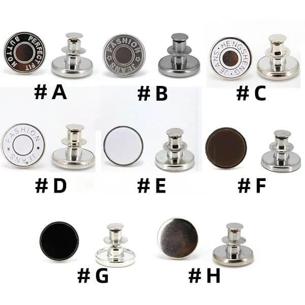 Perfect Fit Your Size Adjustable Waist Buckle(6PCS)