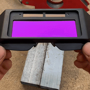 Auto-darkening welding glasses🌟