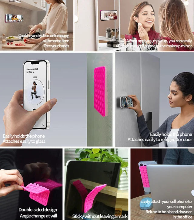 silicone phone suction cup stickers