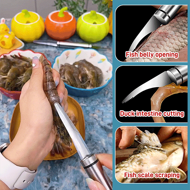 Shrimp peeler