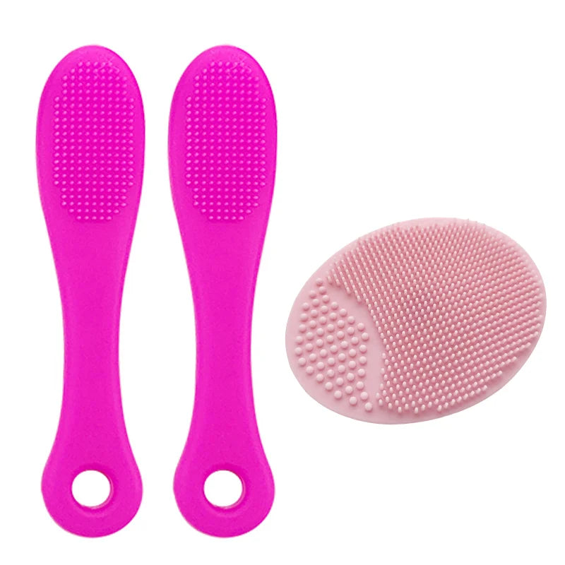 Silicone Facial Finger Brush