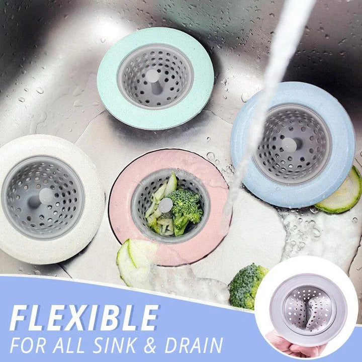 LAST DAY - 49% OFF⏰Silicone Anti-Clog Flexible Sink Strainer