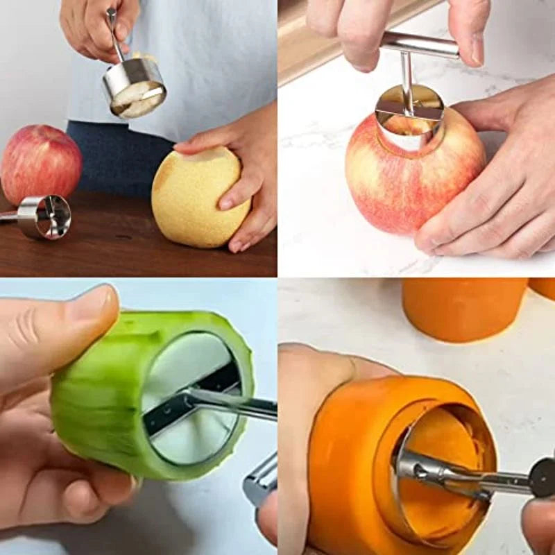 Stainless Steel Multifunction Apple Pear Core Separator Kitchen Tool