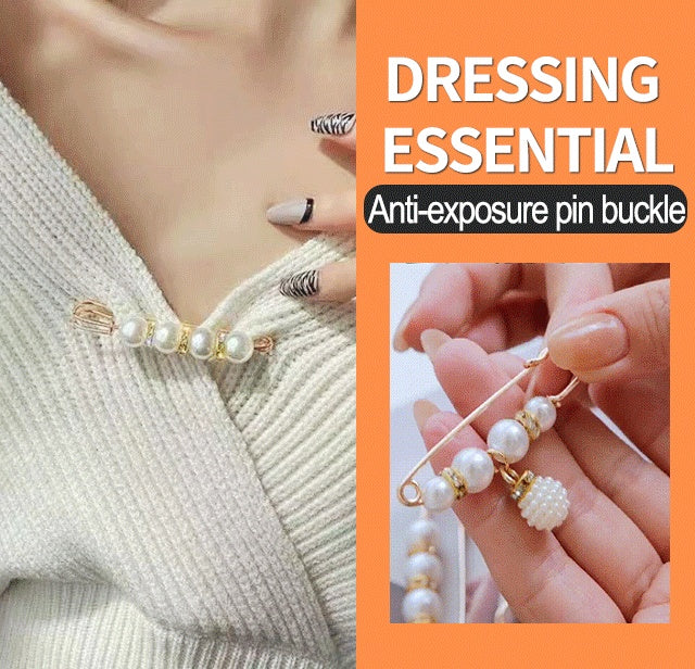 Anti-Exposure Cardigan Brooch Shawl Buckle Jeans Waist Clip(4 PCS/SET)