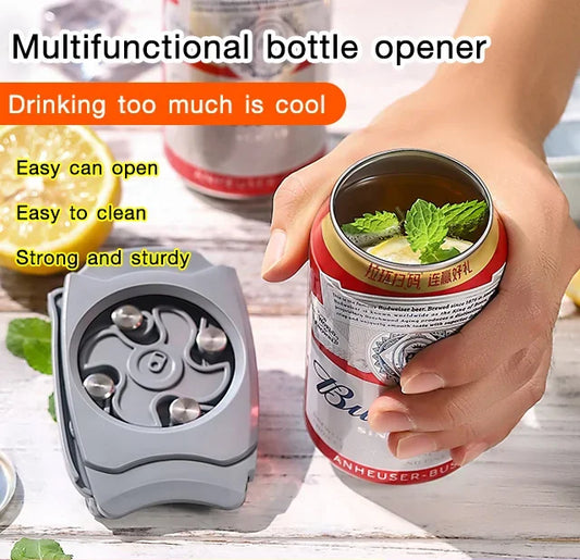 Multifunctional bottle opener