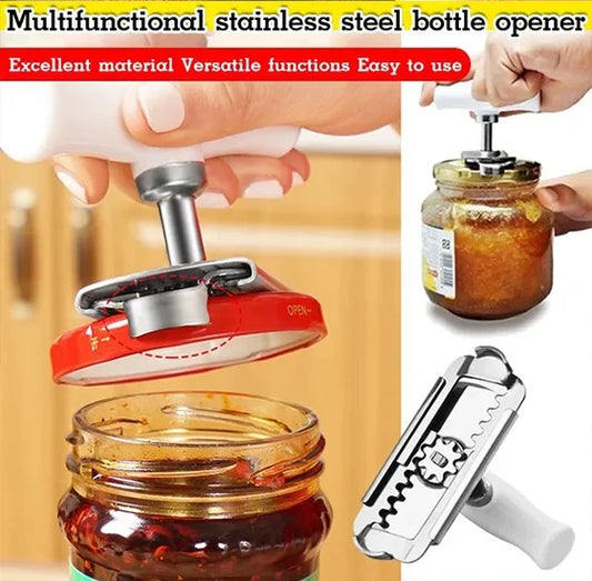 Multifunctional Labor-Saving Non-Slip Can Opener