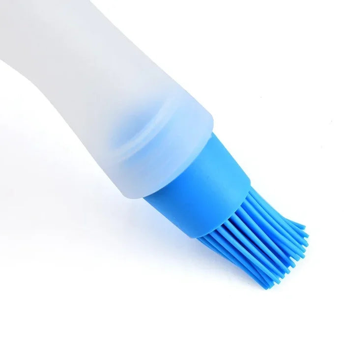 Silicone Oil Bottle Brush with Lid