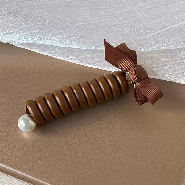 Braided Wire Hairbands with Bow